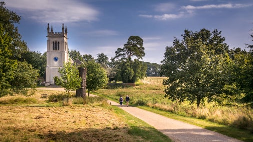 St Mary's Church, in the Ickworth Estate parkland, Suffolk